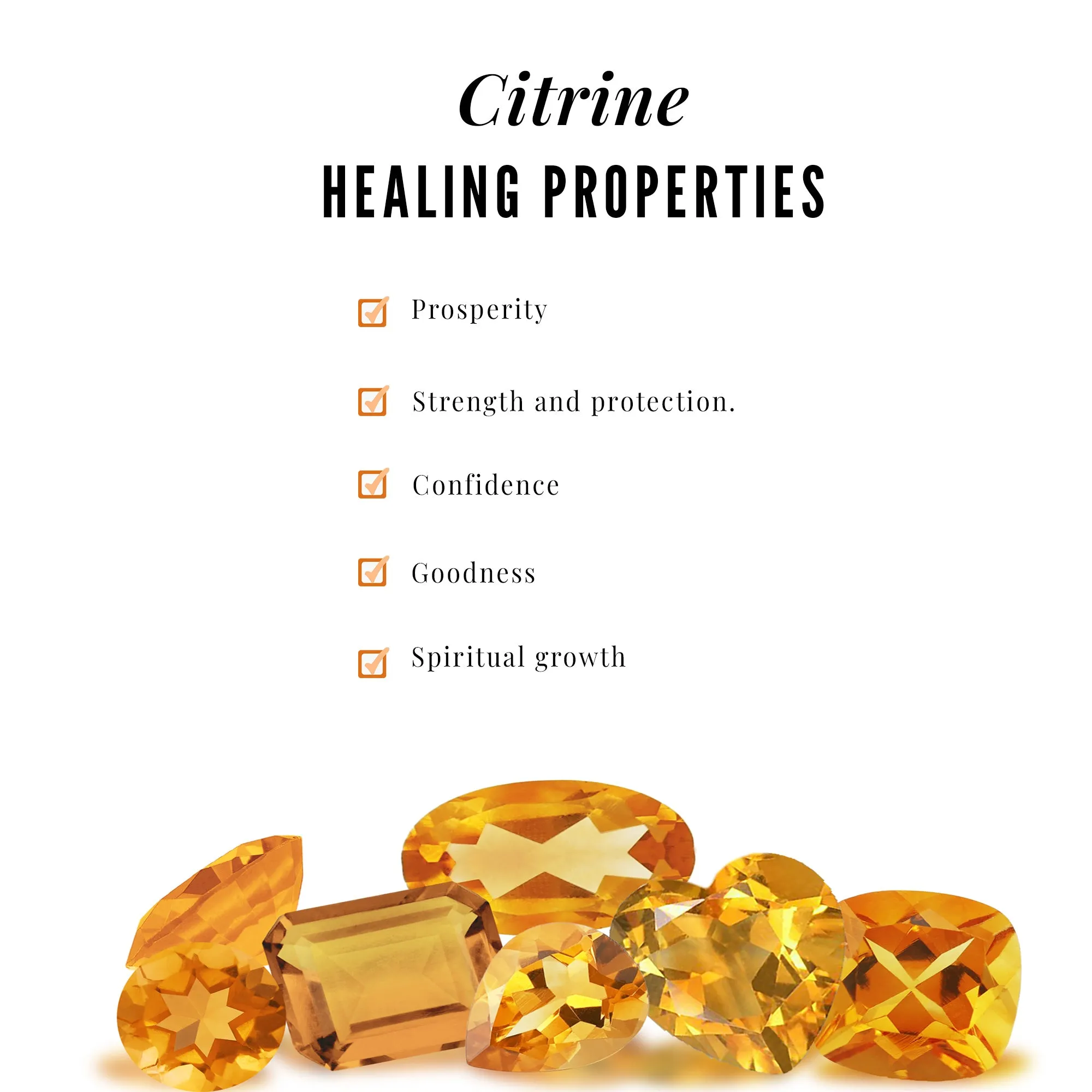 0.75 CT Marquise Cut Citrine Minimal Ring with Diamond Stones