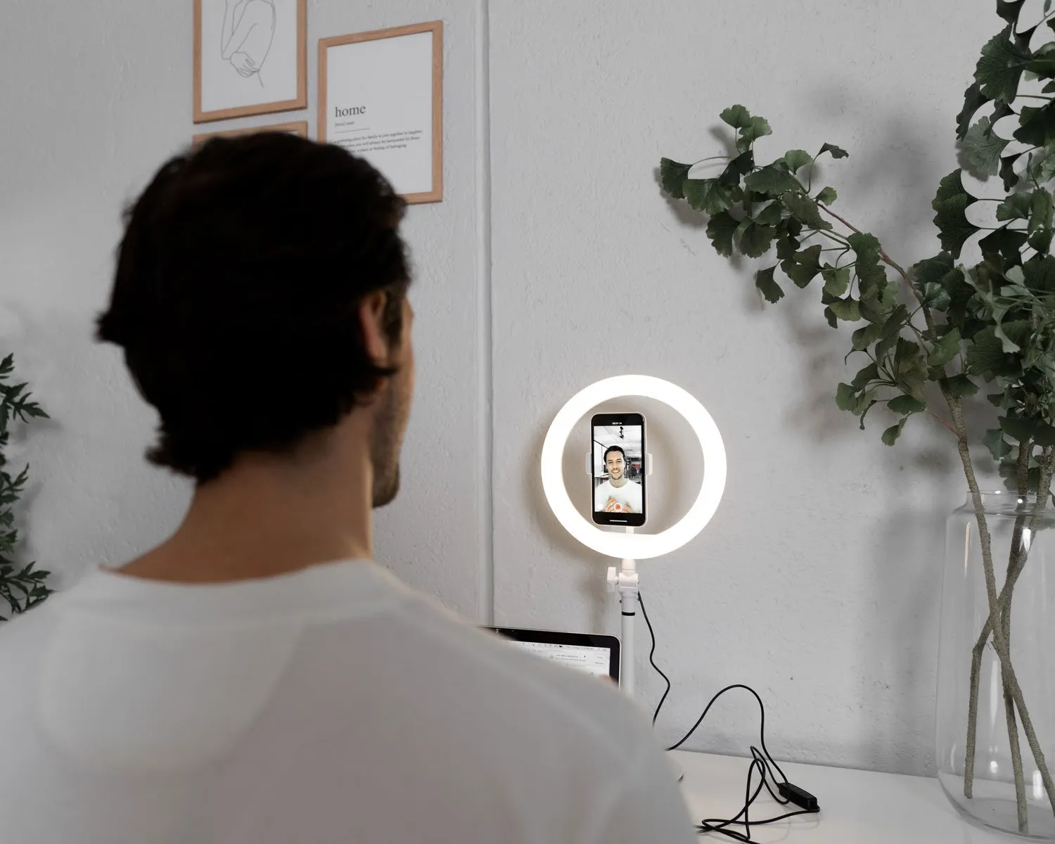 10" LED Table Ring Light - Portia