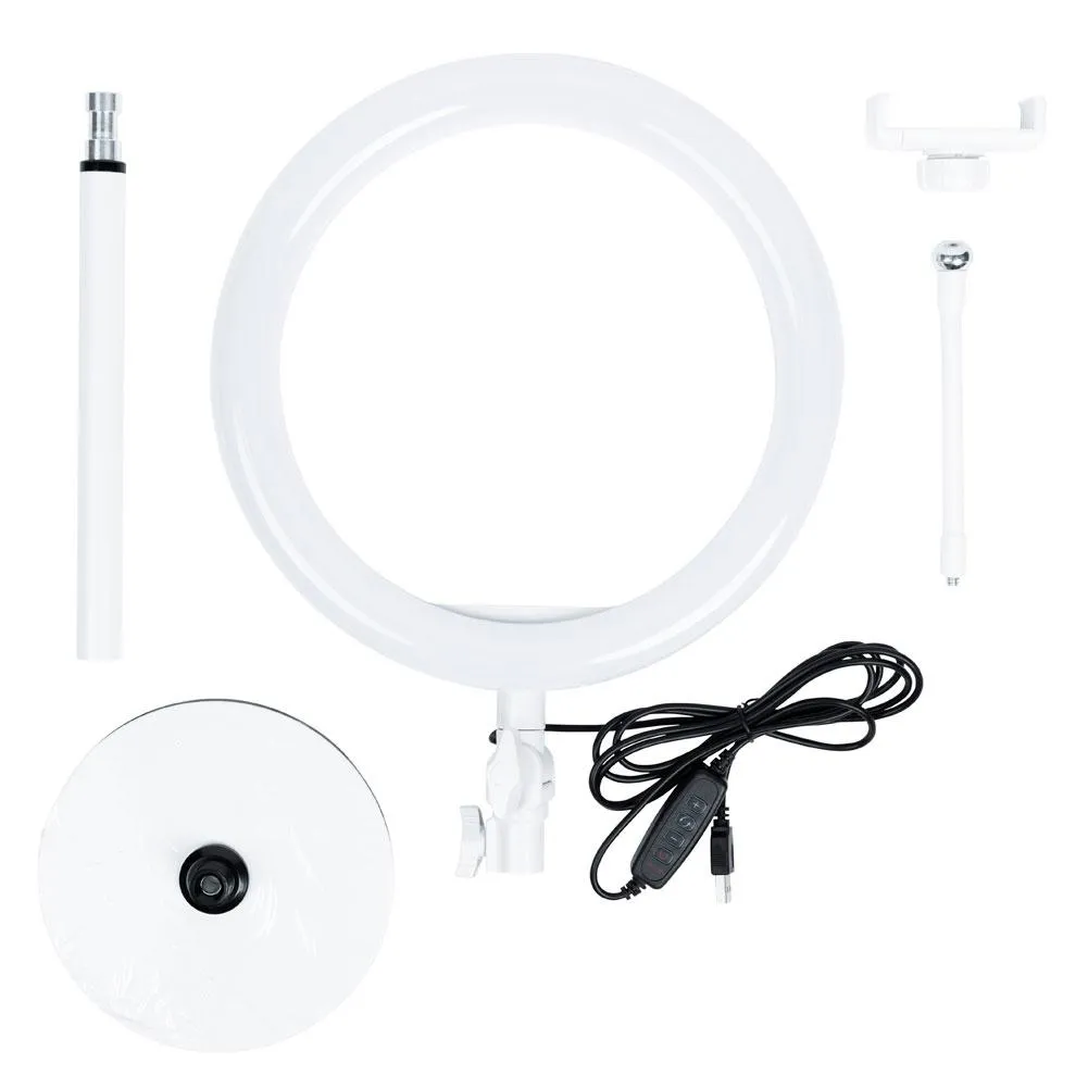 10" LED Table Ring Light - Portia