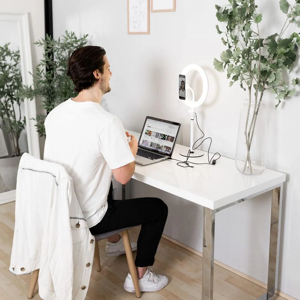 10" LED Table Ring Light - Portia
