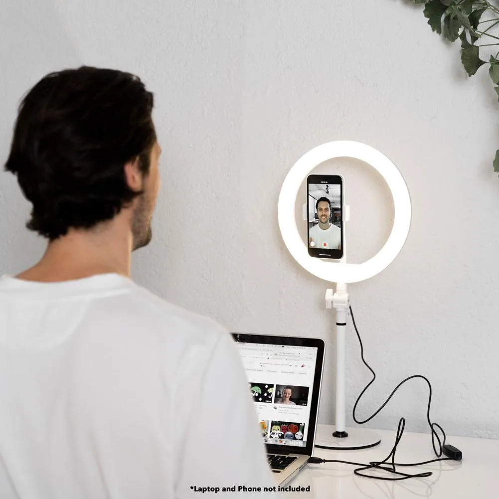 10" LED Table Ring Light - Portia