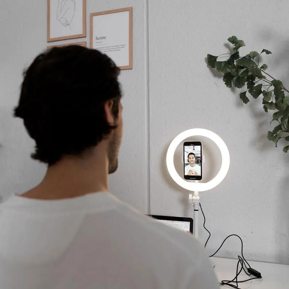 10" LED Table Ring Light - Portia