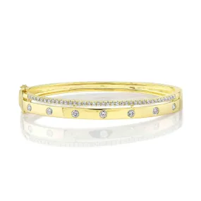 1.15ctw Diamond Bangle