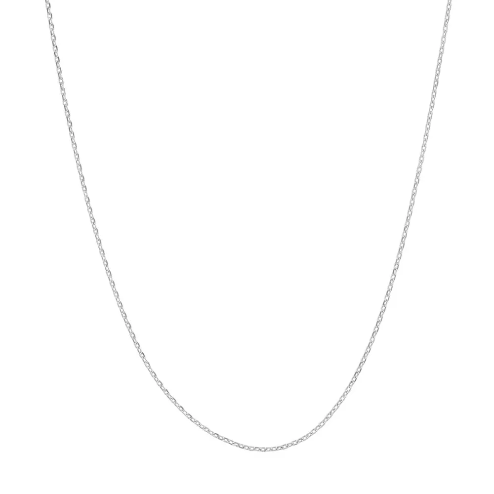 14k Gold Diamond-Cut Cable Chain, 20"