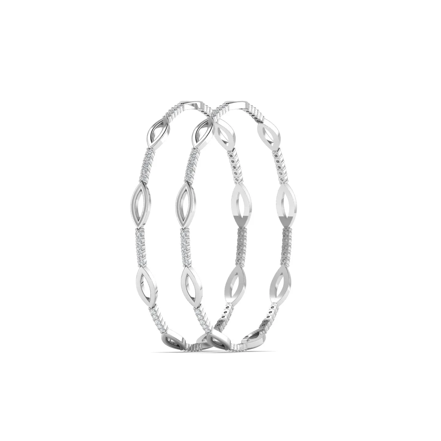 Aesthetic Light Weight Silver Bangle