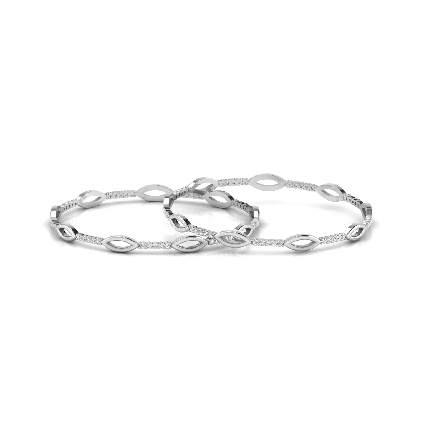 Aesthetic Light Weight Silver Bangle