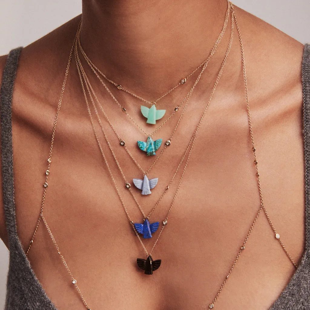 BABY ONYX THUNDERBIRD NECKLACE