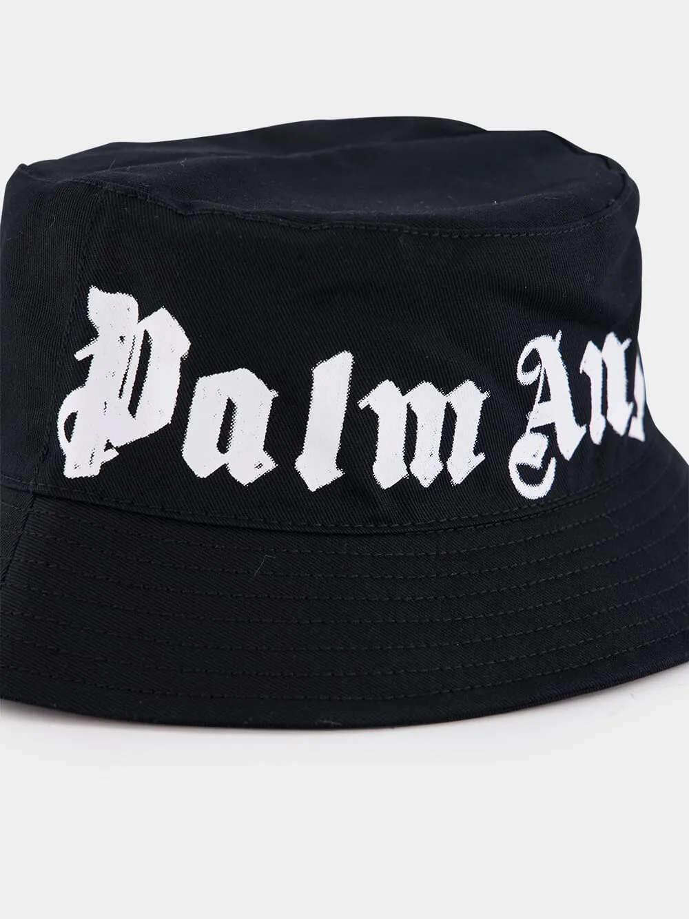 Black Logo Bucket Hat