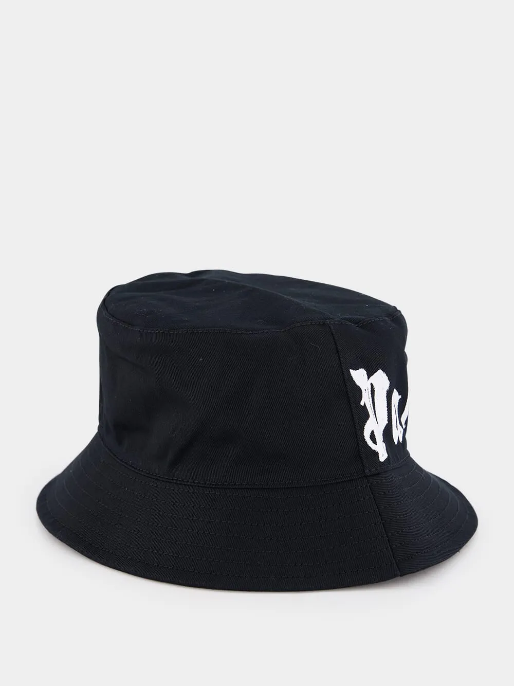 Black Logo Bucket Hat