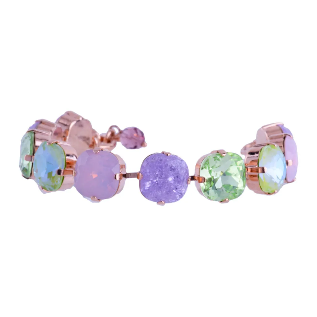 Cushion Cut Bracelet in "Bloom" *Custom*