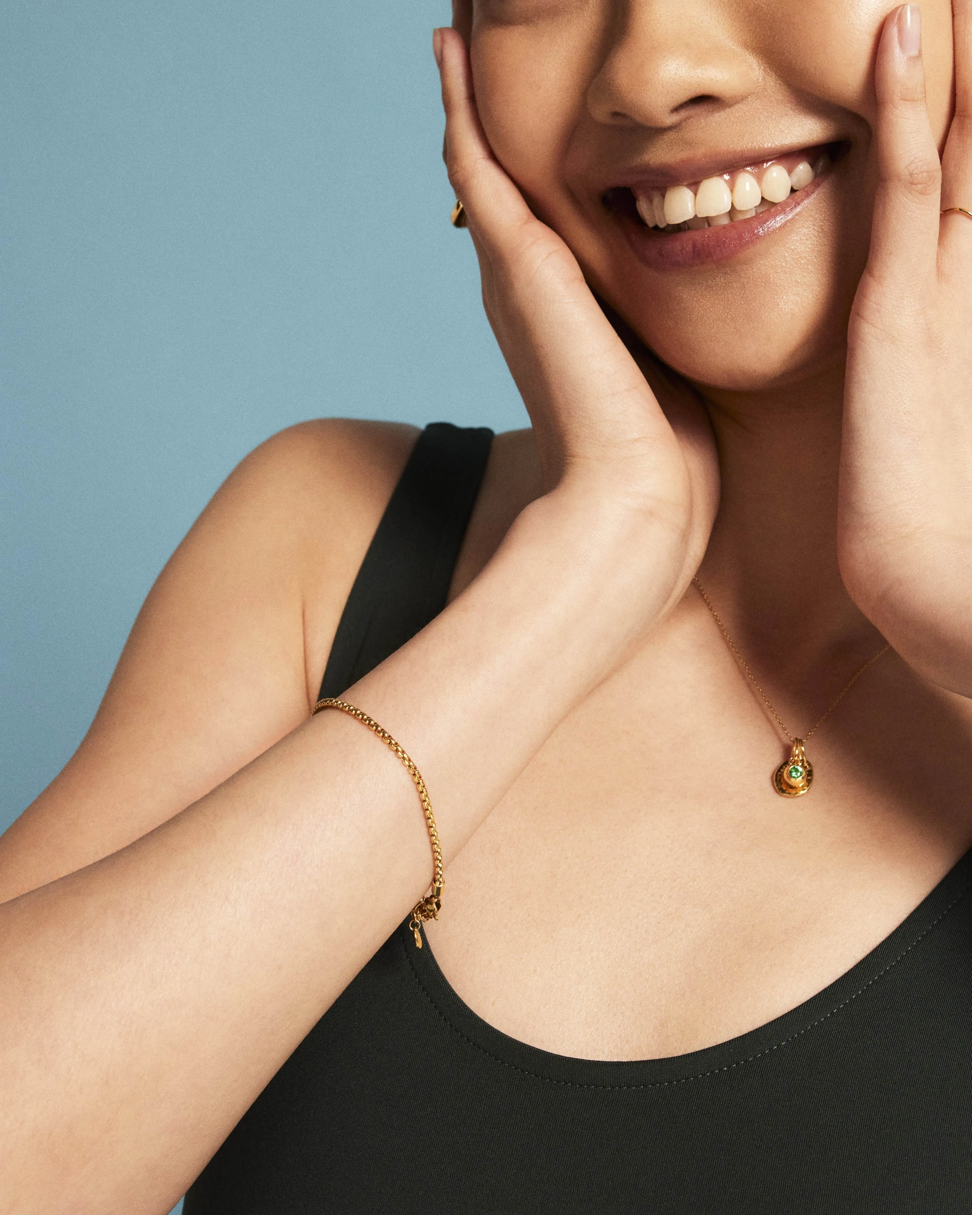 Essential Round Box Chain Bracelet