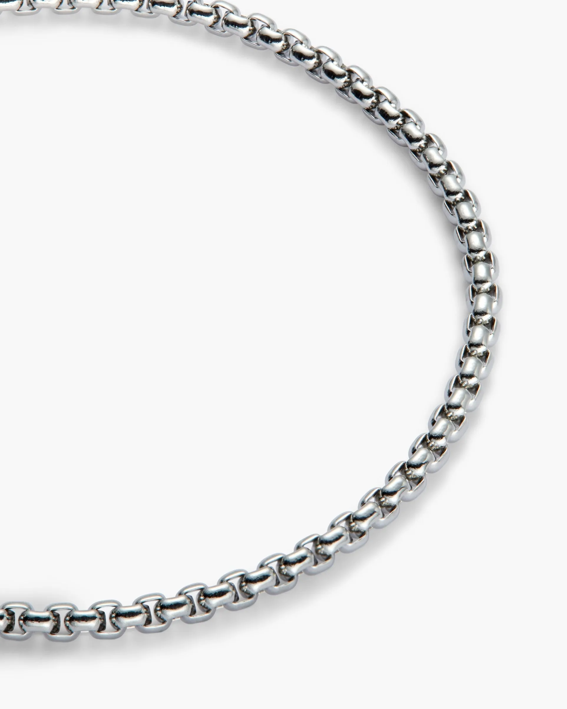 Essential Round Box Chain Bracelet