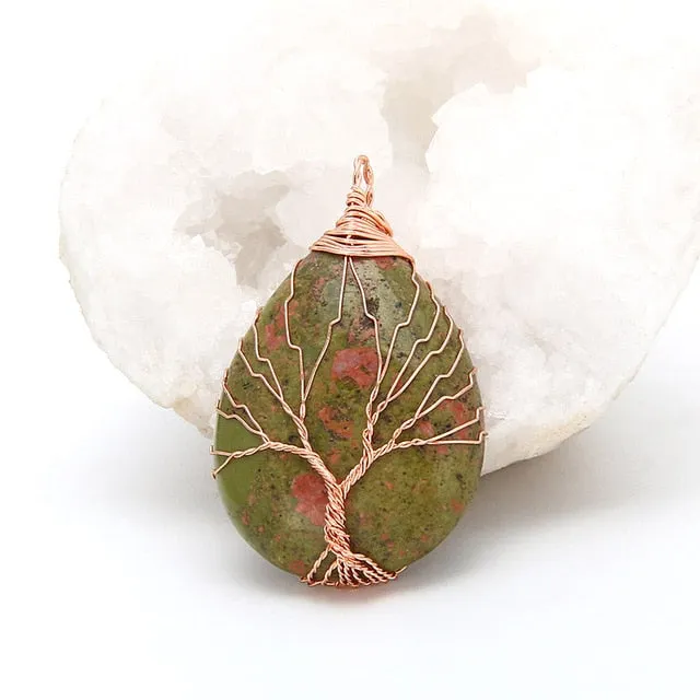 Handmade Tree of Life Pendant Necklace