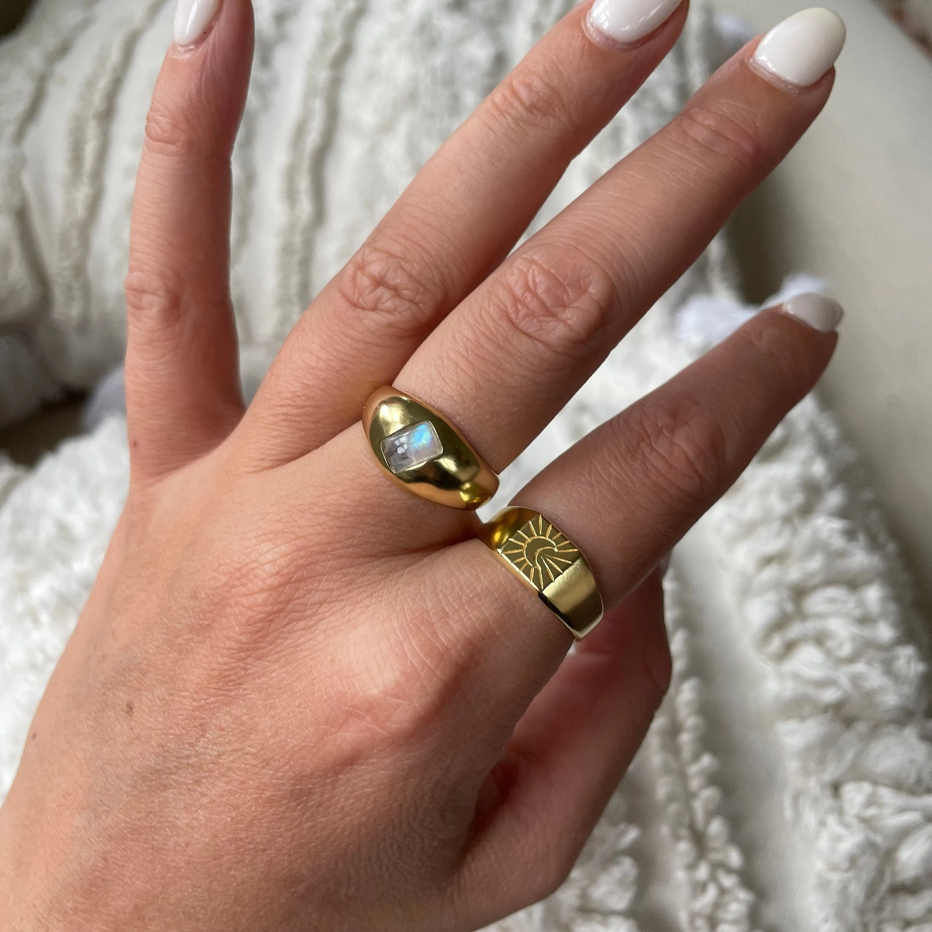 Harvest Moon Gold Ring