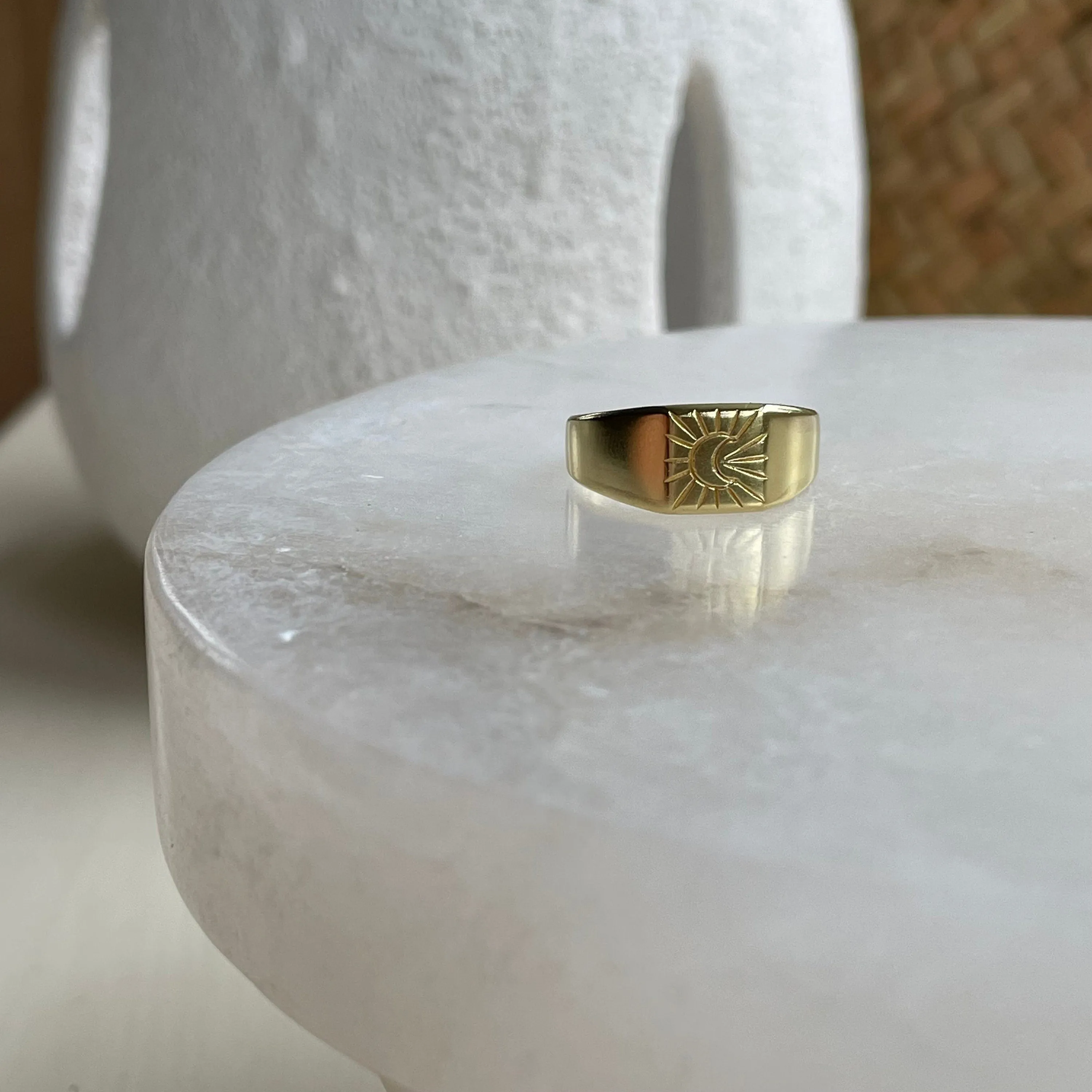 Harvest Moon Gold Ring