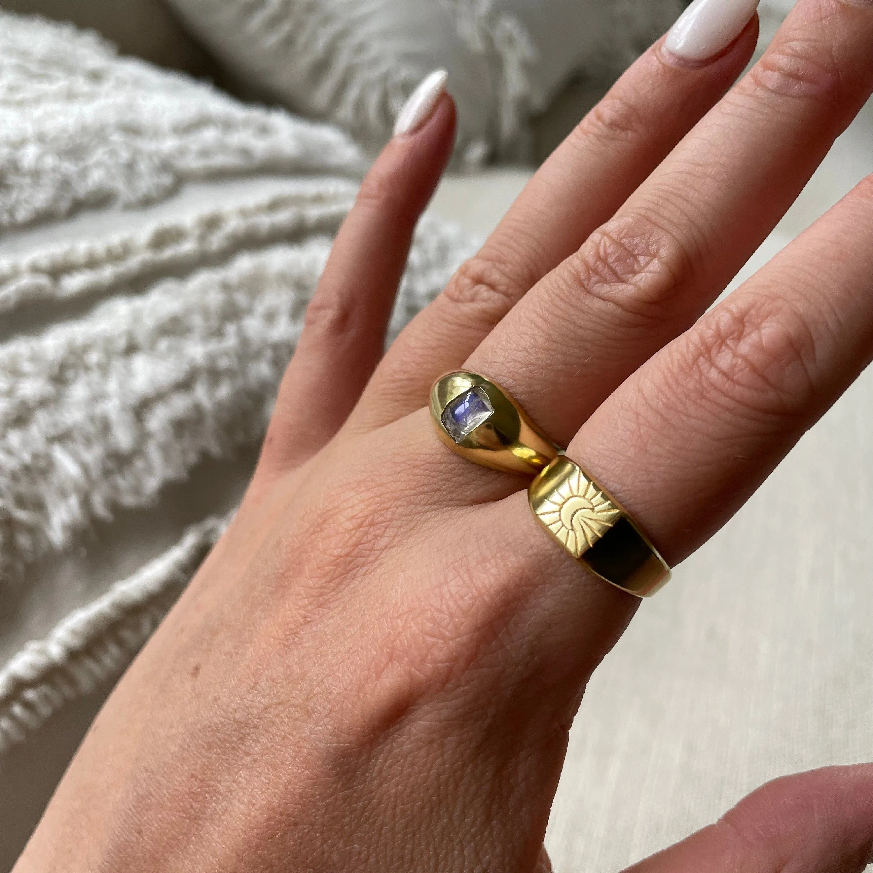 Harvest Moon Gold Ring