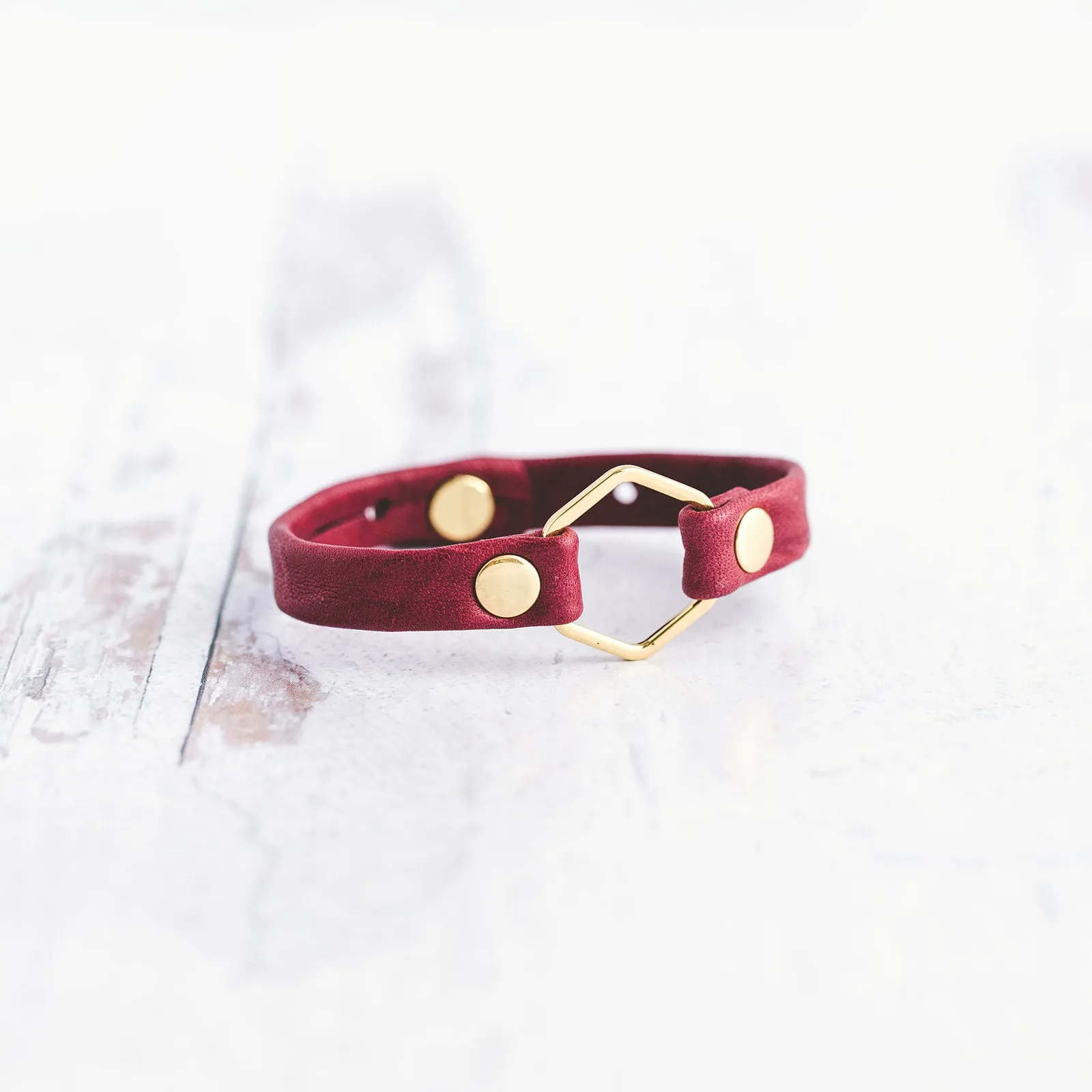 Honeycomb Bracelet-Gold