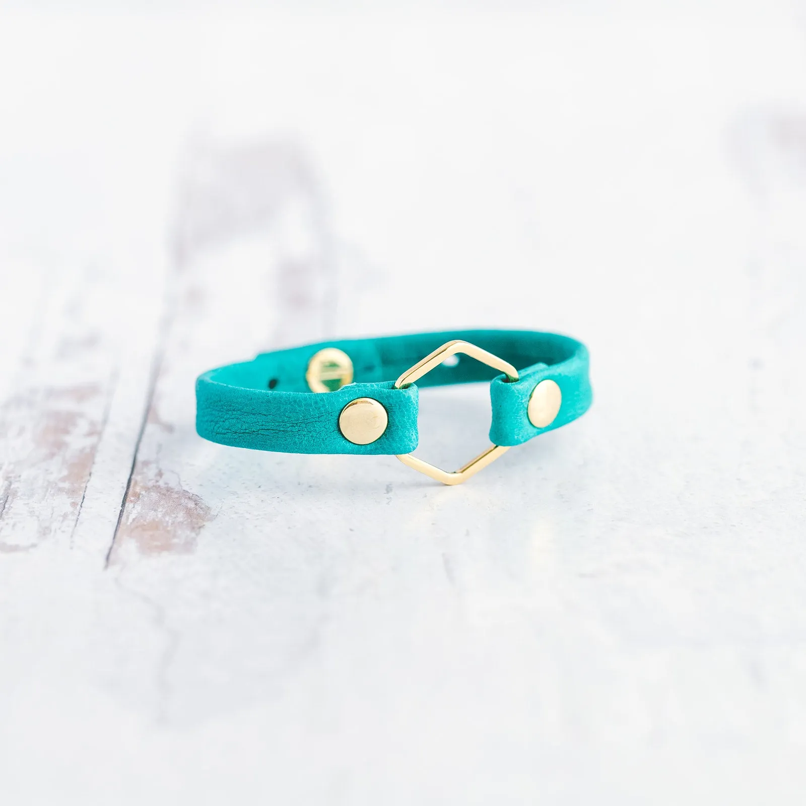 Honeycomb Bracelet-Gold