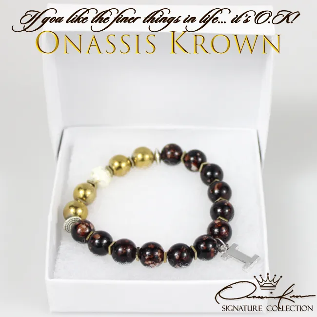 Iota Phrat Bead Bracelet