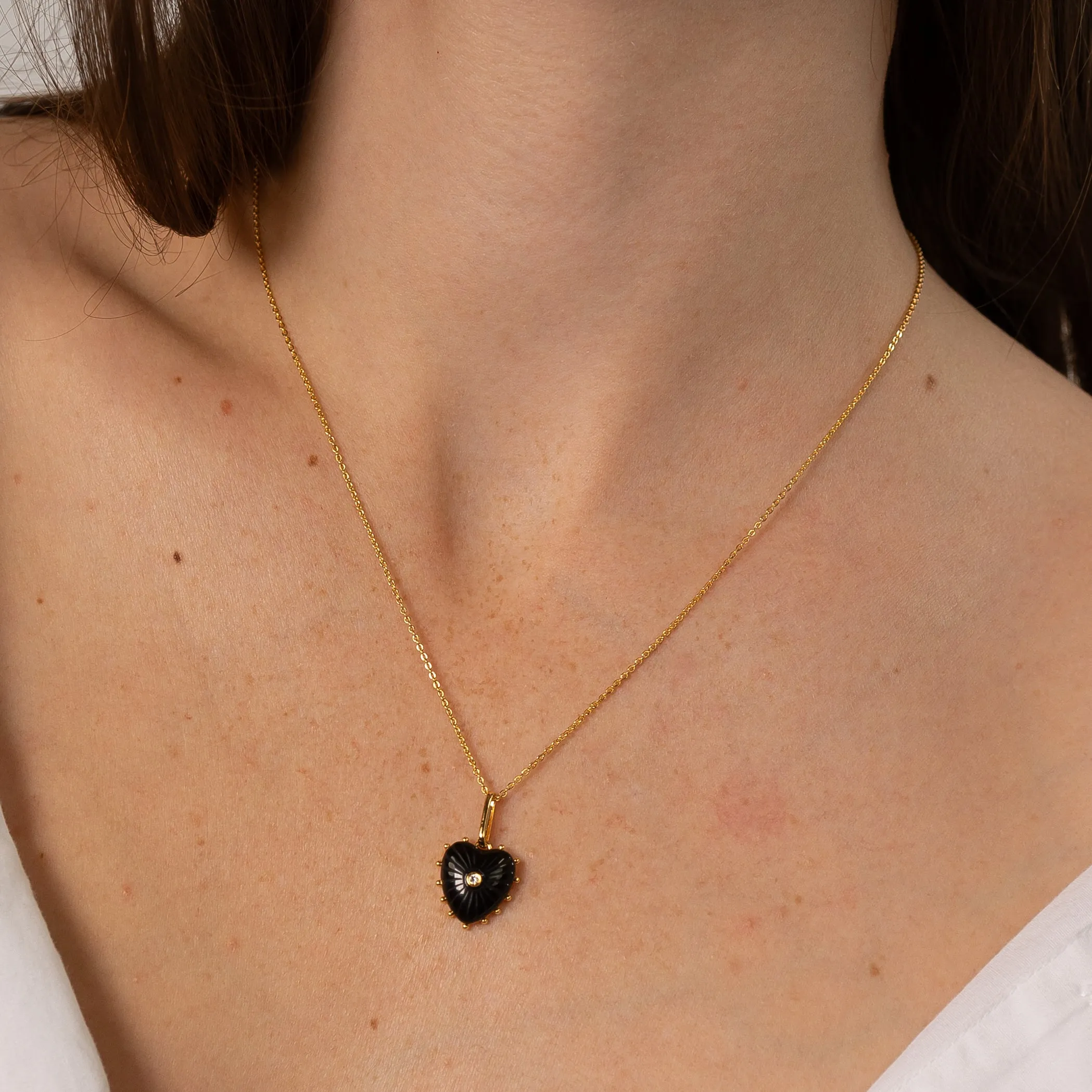 Isabel Onyx Charm