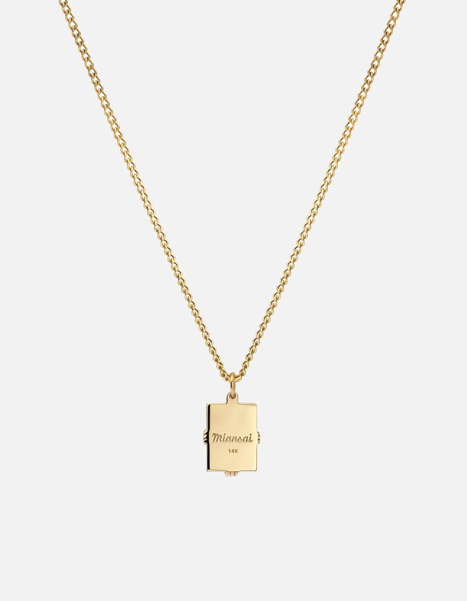 Lennox Onyx Necklace, Gold