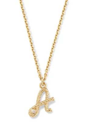 Letter Streamer Necklace