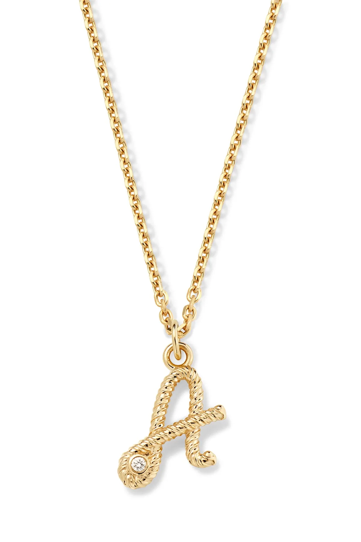 Letter Streamer Necklace