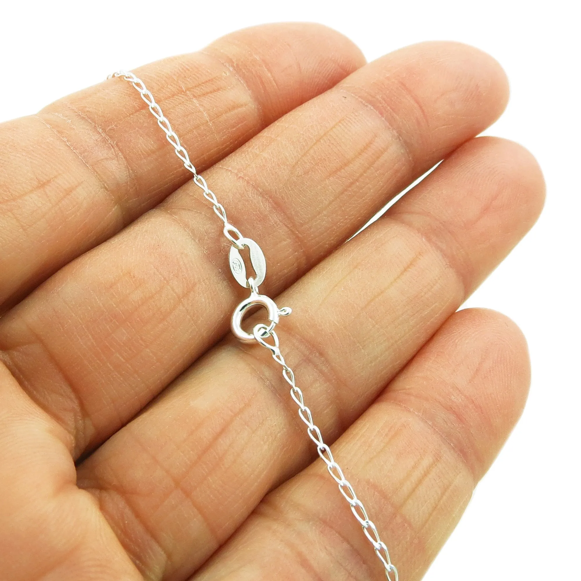 Maria Belen Silver and Peridot Pendant Necklace
