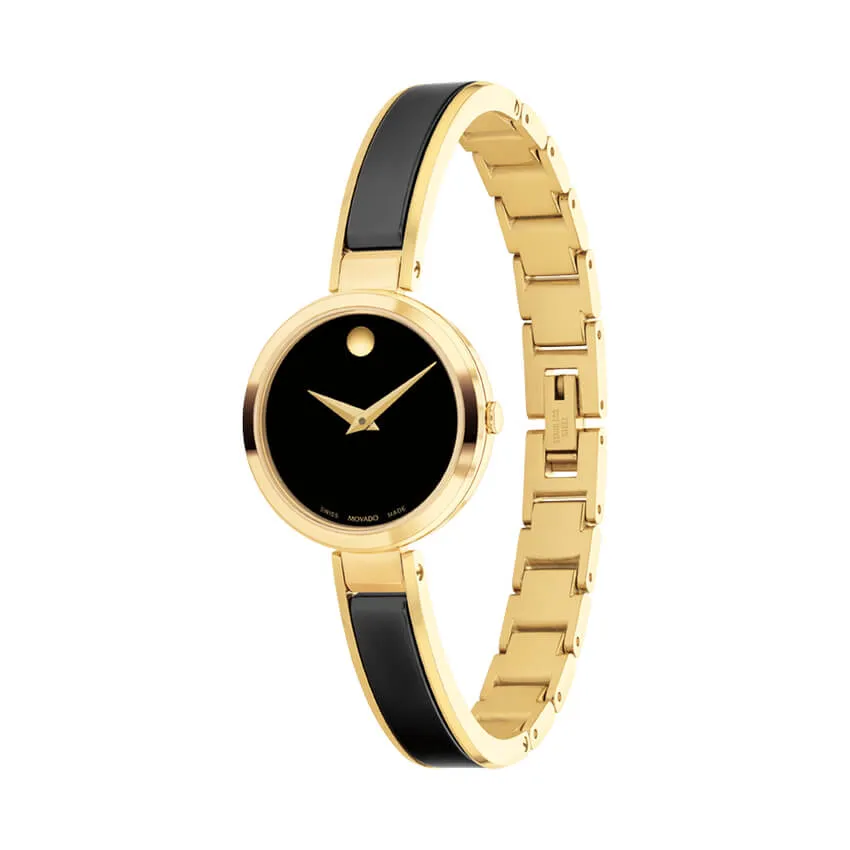Movado Moda Black Museum Dial Women's Watch 0607714