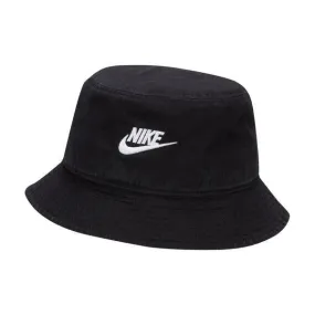 Nike Apex Futura Washed Bucket Hat Black -  White