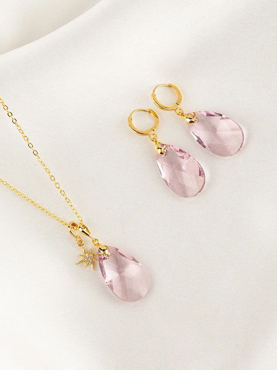 Olivia Jewelry Set | Light Amethyst