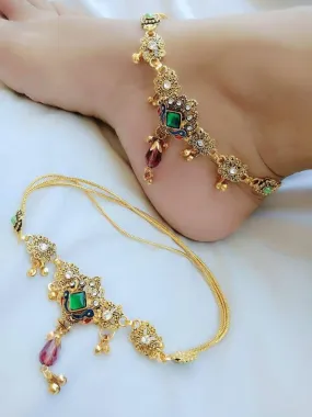 Payal known as Anklet which Glam up look of Women & Girls with Royal looks.