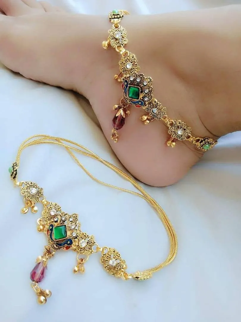 Payal known as Anklet which Glam up look of Women & Girls with Royal looks.