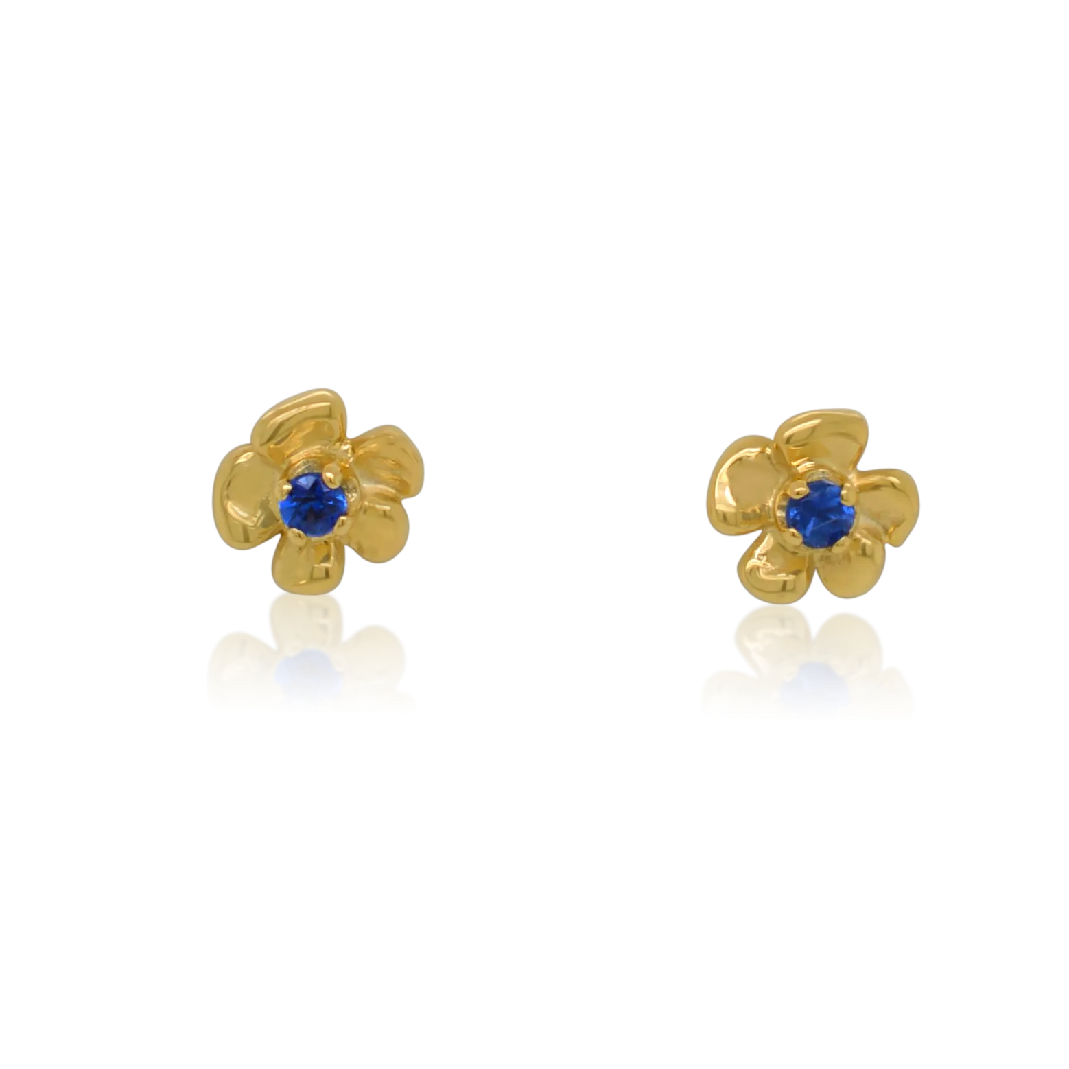 Petite Lavender Gem Studs