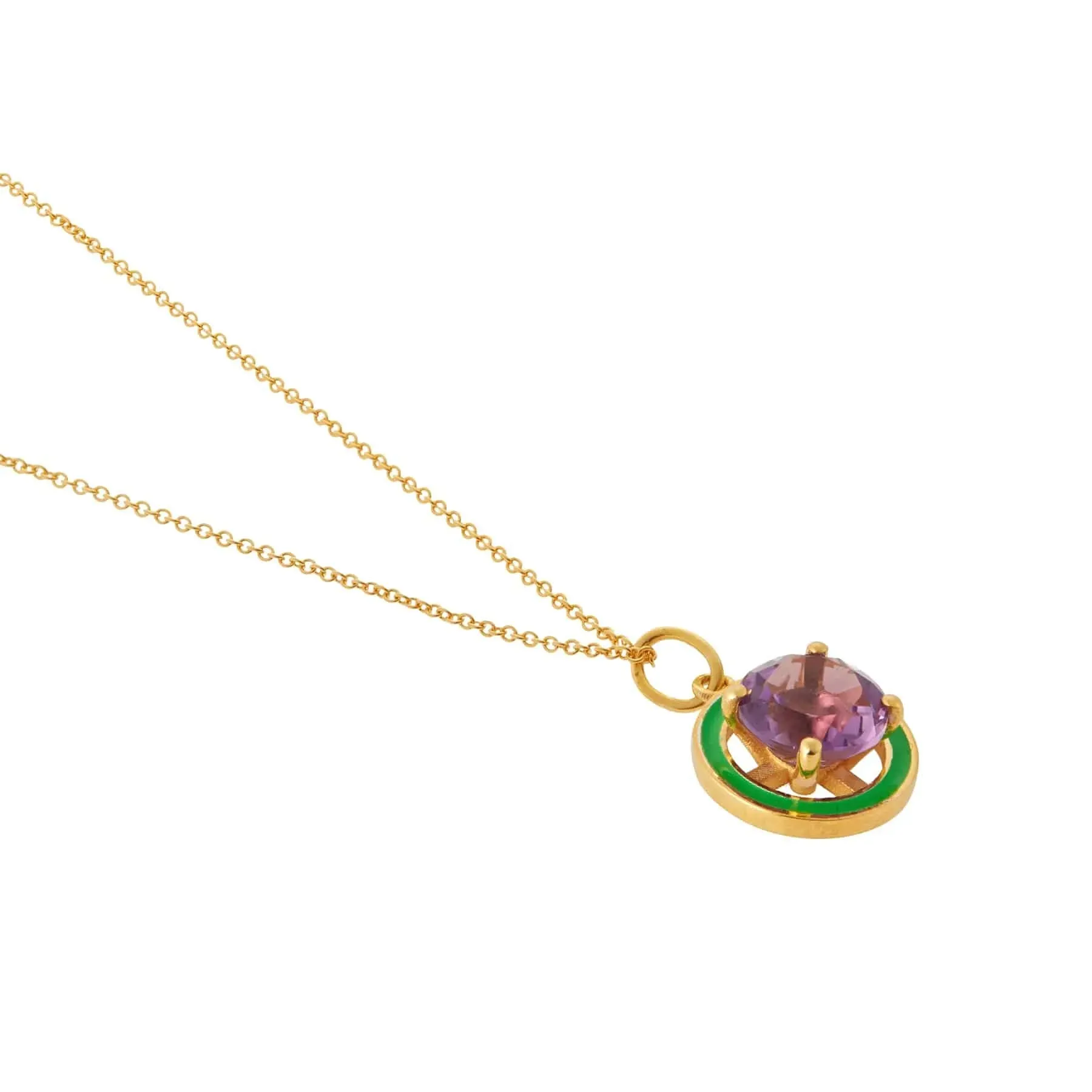 Purple Amethyst Enamel