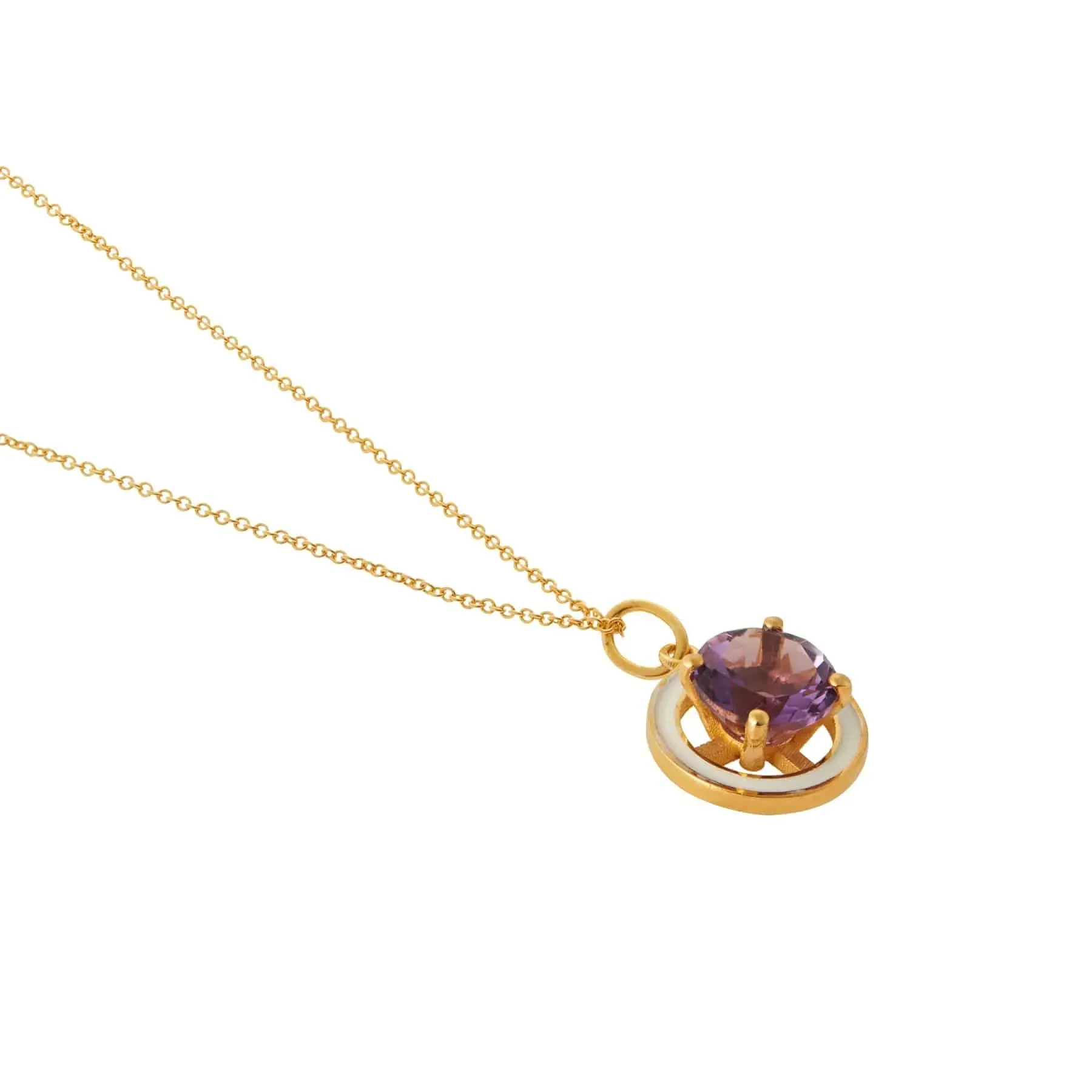 Purple Amethyst Enamel