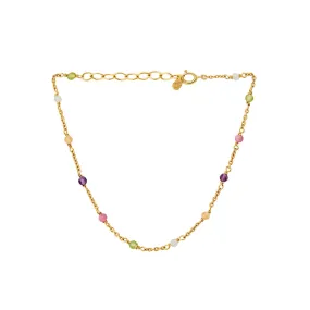 Rainbow Bracelet - Gold - Pernille Corydon