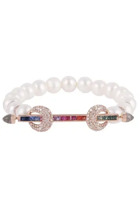 Rainbow Ombre Chakra Bracelet