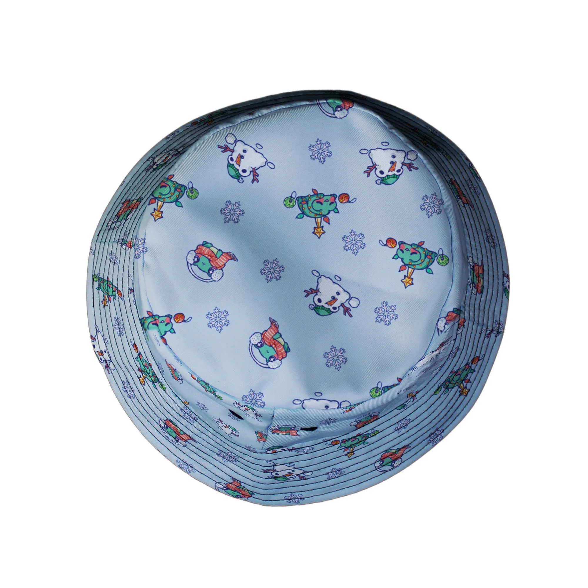 Snowing Frogs Bucket Hat