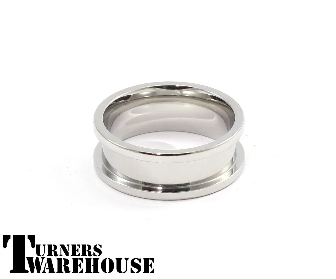 Stainless Steel Inlay Channel Ring Core