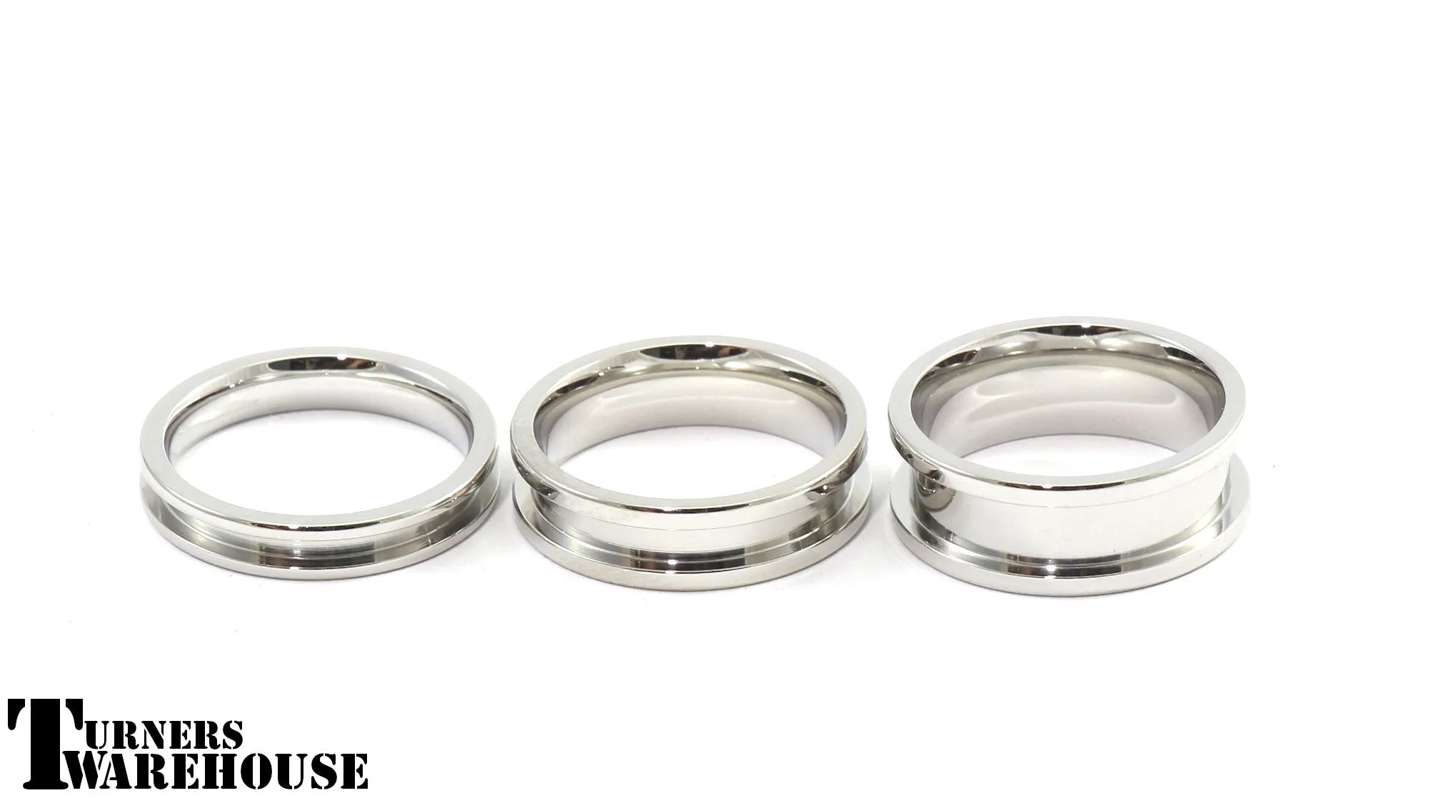 Stainless Steel Inlay Channel Ring Core