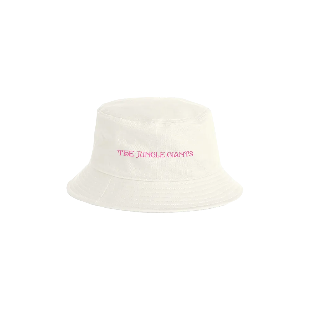 The Jungle Giants / Love Signs White Bucket Hat